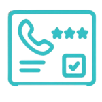 نظرسنجی پایان مکاله در مرکز تماس ابری